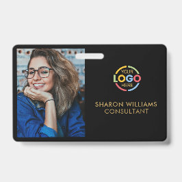 Tarjeta de identificación de empleado de la empres