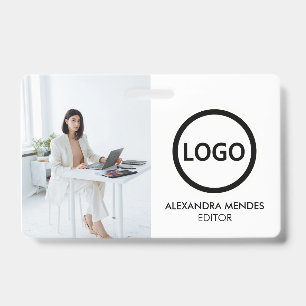 Tarjeta de identificación de empleado Empresa mini