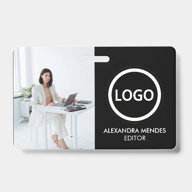 Tarjeta de identificación de empleado Insignia mod (Parte frontal)