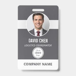 Tarjeta de identificación de empleado personalizad