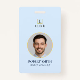 Tarjeta de identificación de empleado personalizad