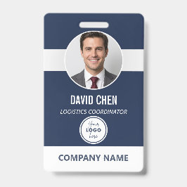 Tarjeta de identificación de empleado personalizad