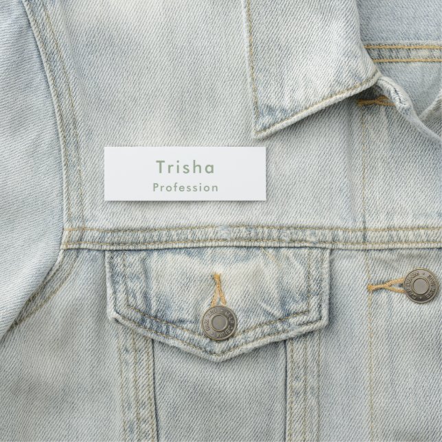 Tarjeta de identificación de empleado personalizad (In situ)