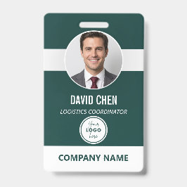 Tarjeta de identificación de empleado personalizad