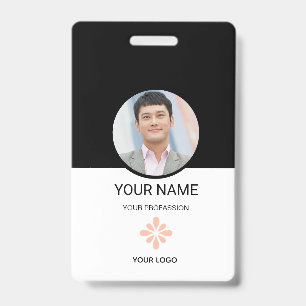 Tarjeta de identificación de empleado personalizad