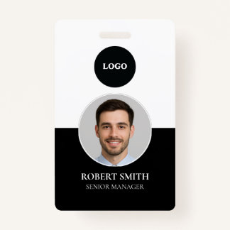 Tarjeta de identificación de empleado personalizad