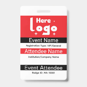 Tarjeta de identificación de Expo personalizada co