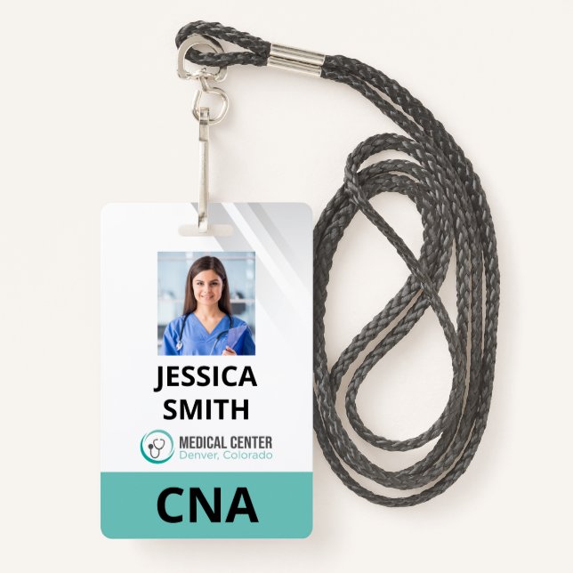 Tarjeta de identificación de función fotográfica (Anverso son cordón)