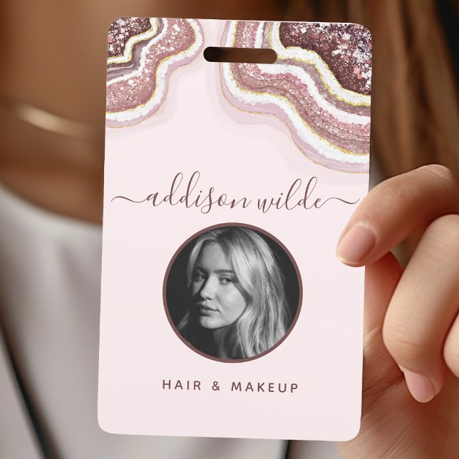 Tarjeta de identificación de Geode Luxe de Agate P (Subido por el creador)