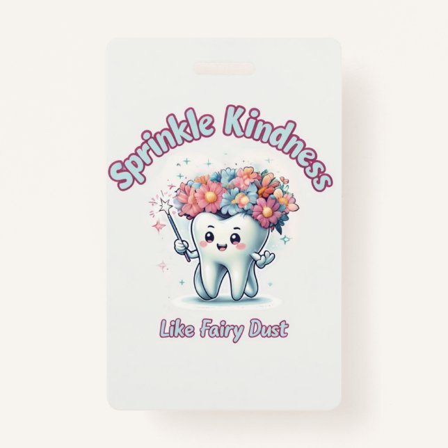 Tarjeta de identificación de la amabilidad del pol (Anverso)