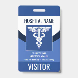 Tarjeta de identificación de la foto del logotipo 