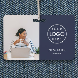 Tarjeta de identificación de la marina | Azul mode