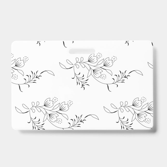 Tarjeta De Identificación Decorativo, piedra de manzana, Bianca (Parte frontal)