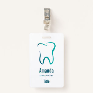 Tarjeta De Identificación Dental Tooth Dentist Medical Image