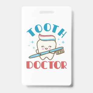 Tarjeta De Identificación Dentista Pediatra Odontología Infantil