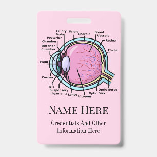 Tarjeta De Identificación Diagrama del Ojo