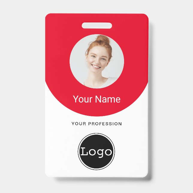 Tarjeta De Identificación diseña el tuyo (Parte frontal)
