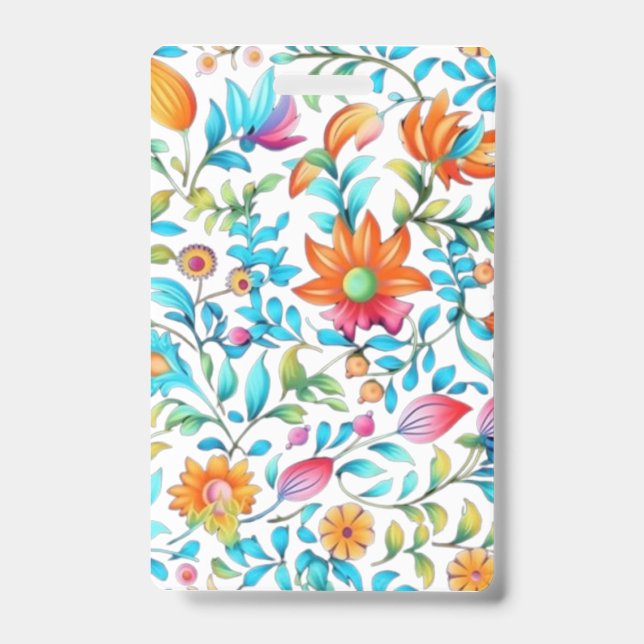 Tarjeta De Identificación Diseño de libros (Front)