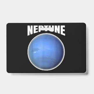 Tarjeta De Identificación Diseño Neptune - Espacio Ultraterrestre con Planet