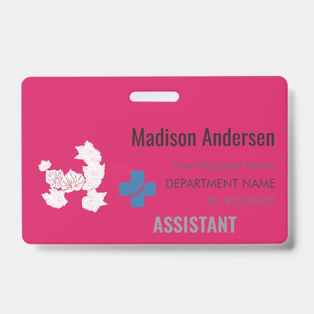 Tarjeta De Identificación Distinción de nombre personalizado - Holder.Reel.P (Parte frontal)