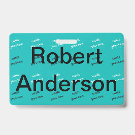 Tarjeta De Identificación Diversión Crear Lo Mejor