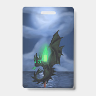 Tarjeta De Identificación Dragón de la noche