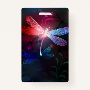 Tarjeta De Identificación Dragón rojo