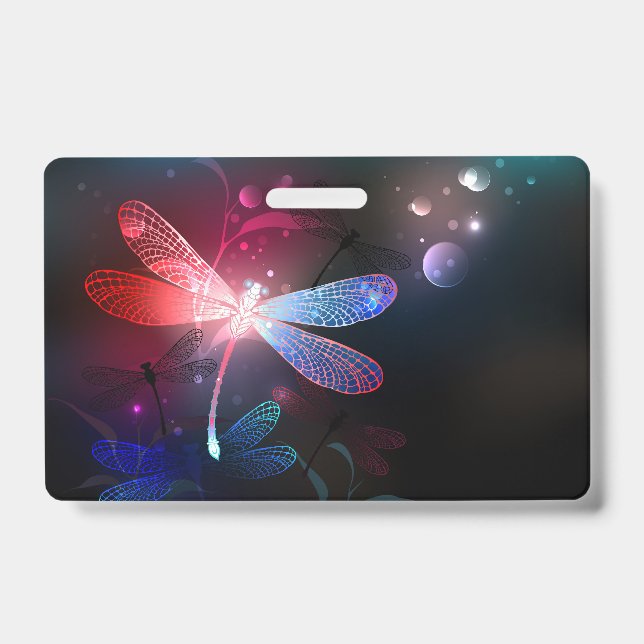 Tarjeta De Identificación Dragón rojo (Parte frontal)