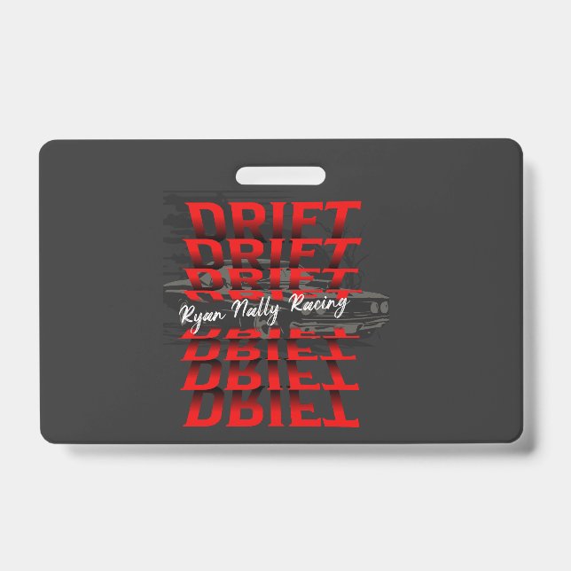 TARJETA DE IDENTIFICACIÓN "DRIFT" (Parte frontal)