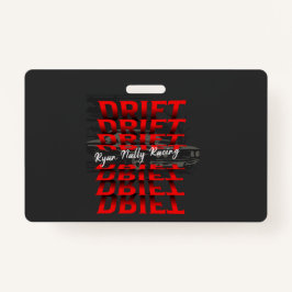 TARJETA DE IDENTIFICACIÓN "DRIFT"