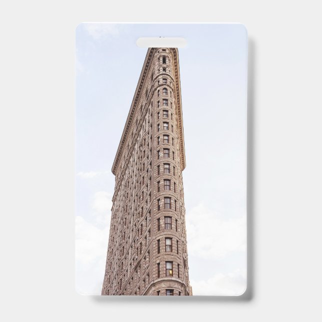 Tarjeta De Identificación Edificio Flatiron (Parte frontal)