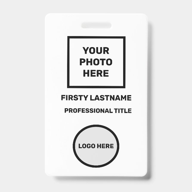 TARJETA DE IDENTIFICACIÓN EL LOGO COMERCIAL PRESUPUESTARIO EMPLEA UN SIMPLE  (Parte frontal)