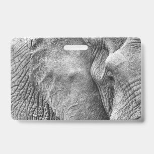 Tarjeta De Identificación El ojo de un elefante
