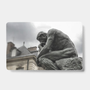 Tarjeta De Identificación El Pensador Rodin París Escultura