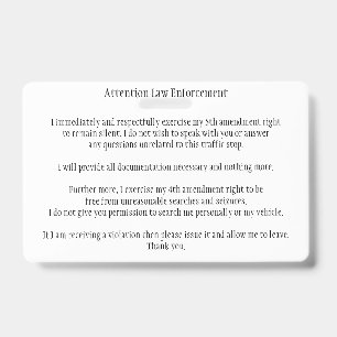 Tarjeta De Identificación El tráfico policial para dejar de conocer tu tarje