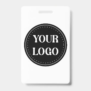 Tarjeta De Identificación Elegante, contemporáneo, pulido y personalizable