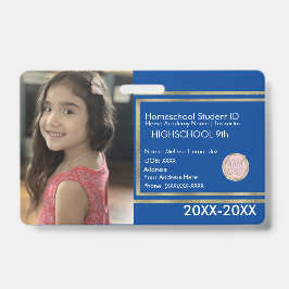 Tarjeta De Identificación Elegantes identificaciones escolares para educar e