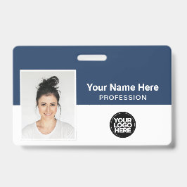 Tarjeta De Identificación Empleado de la empresa, nombre, logotipo, identifi