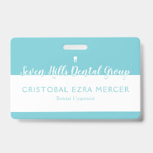 Tarjeta De Identificación Empleado dental