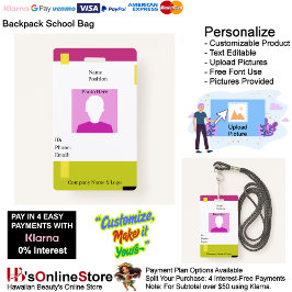 Tarjeta De Identificación Employee ID Workers Employee Staff Member Badge 3