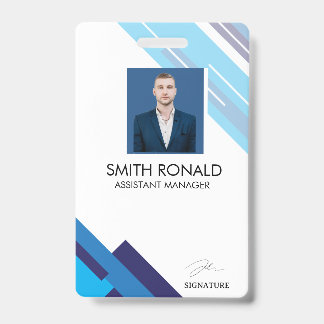 Tarjeta De Identificación Employee Photo ID Card – Business ID Badge