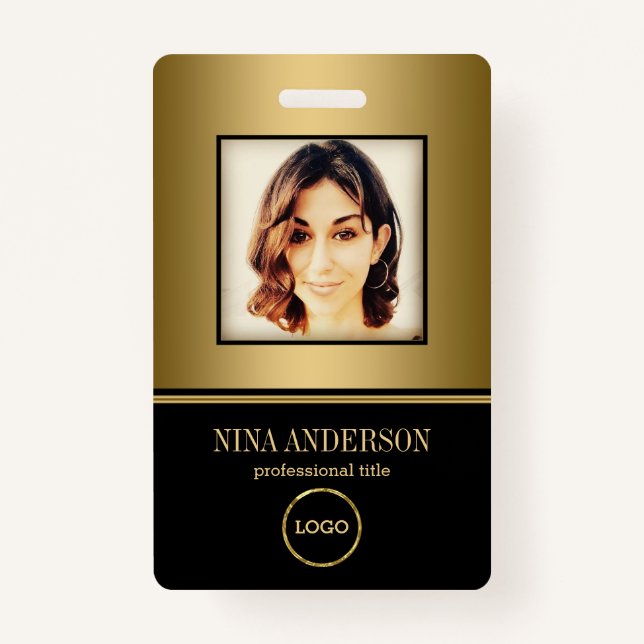 Tarjeta De Identificación Empresa de fotografía (Anverso)