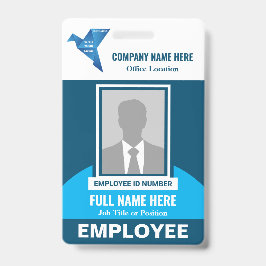 Tarjeta De Identificación Empresa médica de hospital fotográfico Cualquier p