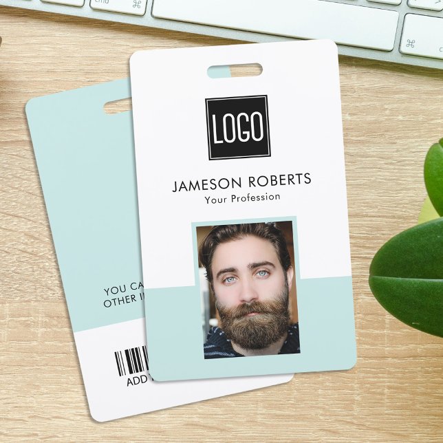Tarjeta de identificación empresarial personalizad (Subido por el creador)