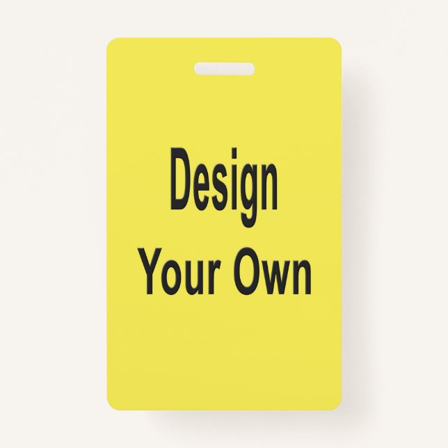 Tarjeta De Identificación En blanco (Anverso)