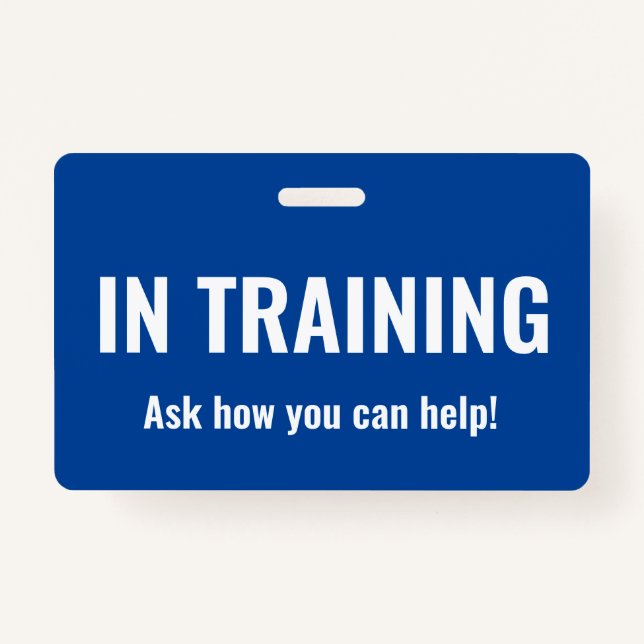 Tarjeta De Identificación En formación (Anverso)