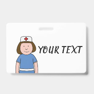 Tarjeta De Identificación Enfermera