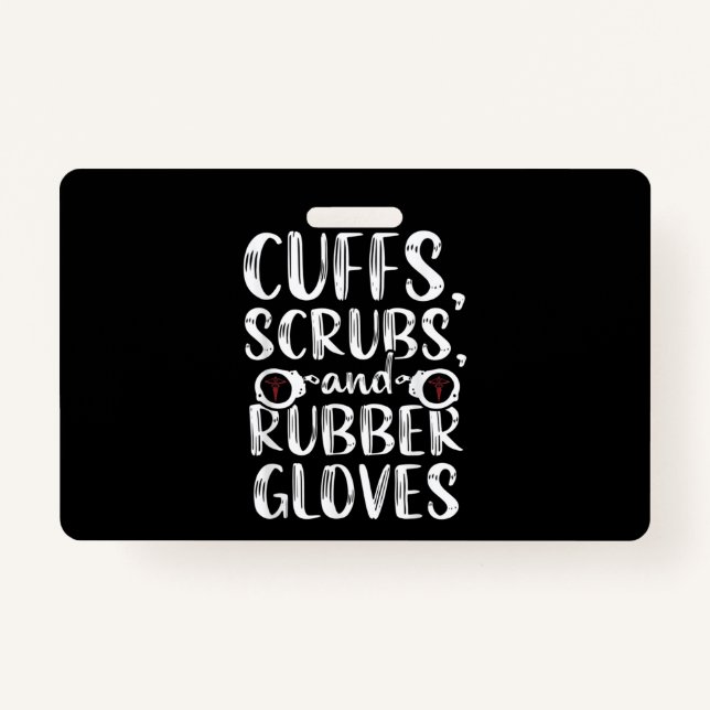 Tarjeta De Identificación Enfermera correccional Enfermería de RN (Anverso)