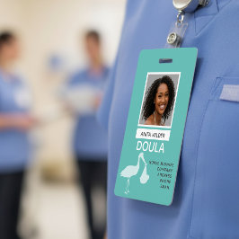 Tarjeta De Identificación Entrega de tienda de identificación de fotografía 