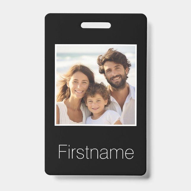 Tarjeta De Identificación Equipaje con identificación de nombre personalizad (Parte frontal)